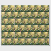 Bunny in Wildflower Meadow Cadeaupapier (Vlak)