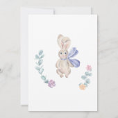 Bunny Invitation, 1, Birthday, 2, Bunny Kaart (Achterkant)
