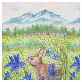 Bunny Iris Fields Stof