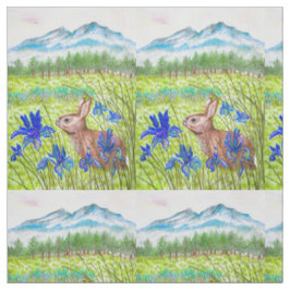 Bunny Iris Fields Stof