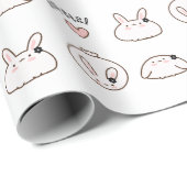 Bunny is 고 워 요. Bedankt Bow (Koreaans) Cadeaupapier (Rol Hoek)