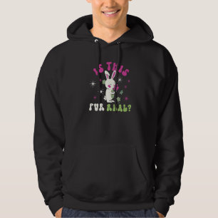 Bunny is dit echt. hoodie