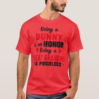 Bunny is een grootmoeder en geen Gepersonaliseerd  T-shirt