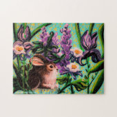Bunny is Iris Puzzle Legpuzzel (Horizontaal)