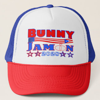 bunny/jamon 2028 trucker hat pet