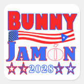 bunny jamon sticker (Voorkant)