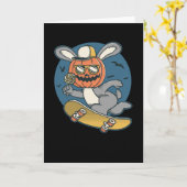 Bunny Jump Schaats Kaart (Gele Bloem)
