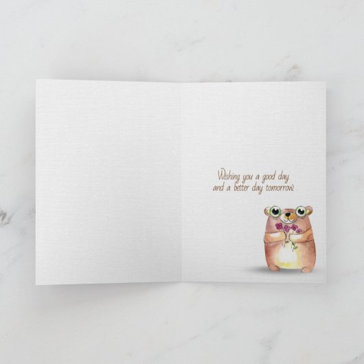 bunny kaart (Binnen)