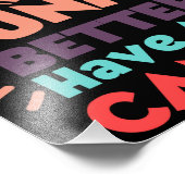 Bunny kan beter mijn Snoep hebben Foto Afdruk (Hoek)