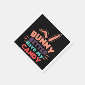 Bunny kan beter mijn Snoep hebben Servet (Hoek)