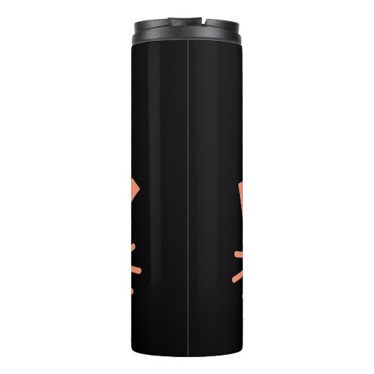 Bunny kan beter mijn Snoep hebben Thermosbeker (Achterkant)