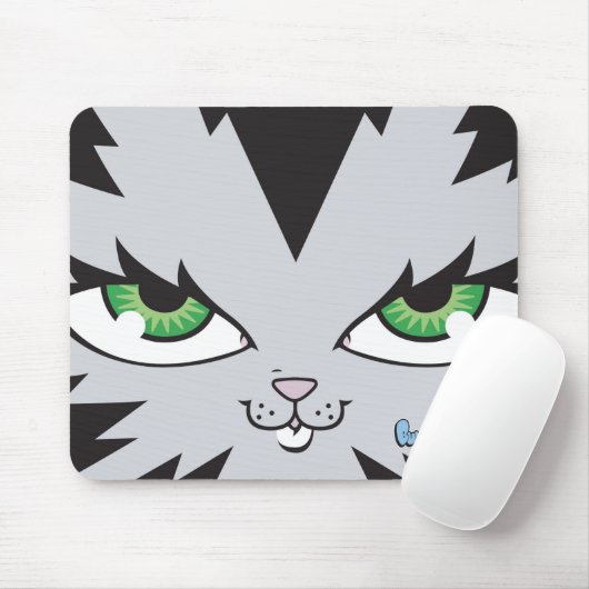 Bunny Kat Face Muismat (Met muis)