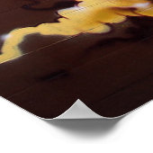 Bunny Kat spray op de wand Poster (Hoek)