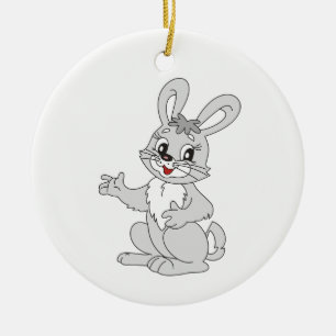 Bunny Keramisch Ornament