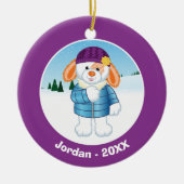 Bunny Keramisch Ornament (Voorkant)