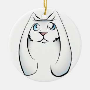 Bunny Keramisch Ornament