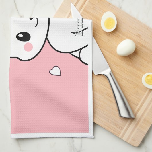 Bunny Keuken Handdoeken (Quarter Fold)