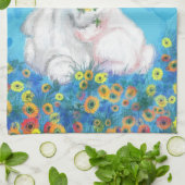 Bunny keukenhanddoek (Gevouwen)