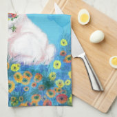 Bunny keukenhanddoek (Quarter Fold)