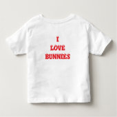 Bunny Kinder Shirts (Achterkant)