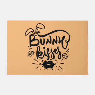 Bunny kisses doormat deurmat