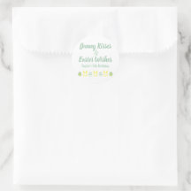 Bunny Kisses & Easter Wishes Birthday