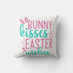 Bunny Kisses & Easter Wishes Kussen