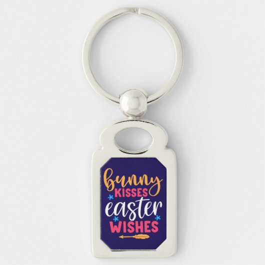 Bunny Kisses Paaswens-69739 Sleutelhanger (Voorkant)