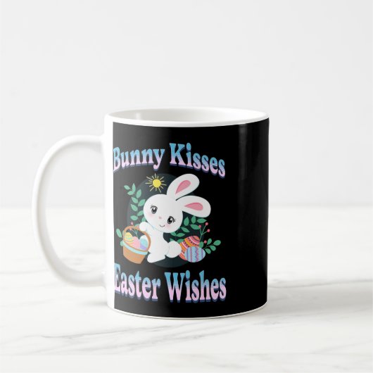 Bunny Kisses Paaswensen Schattigee paashaas Koffiemok (Links)