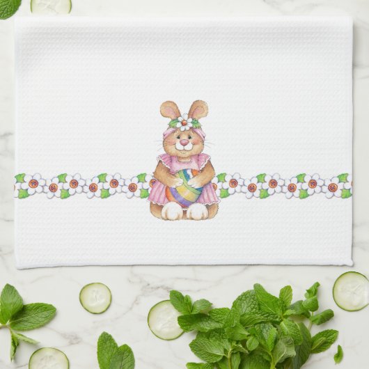 Bunny - Kitchen Towel Theedoek (Gevouwen)