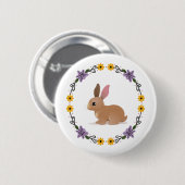Bunny-knop Ronde Button 5,7 Cm (Voorkant /achterkant)