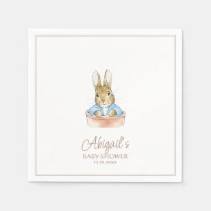 Bunny Konijn Baby Shower Servet