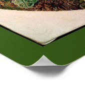 Bunny konijnenbloemen vergieten  bosbouwhulp poster (Hoek)