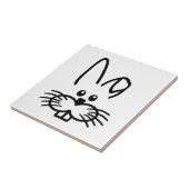 Bunny-konijntje Tegeltje (Zijkant)