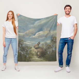 Bunny Laan Fleece Deken