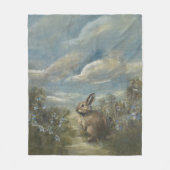 Bunny Laan Fleece Deken (Voorkant)