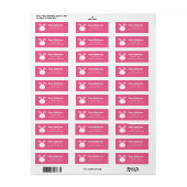 Bunny Label (Full Sheet)