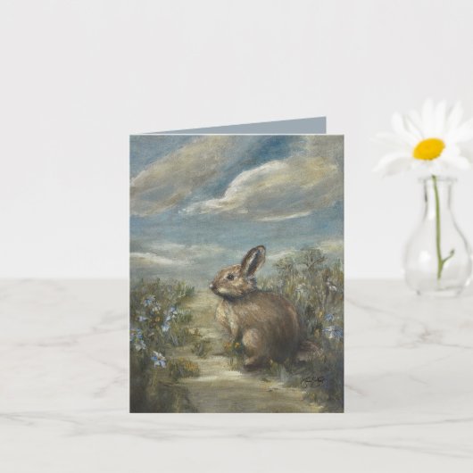 Bunny Lane [blank] 4 x 5.6" Kaart (Kleine Plant)