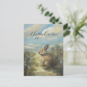 Bunny Lane EASTER Briefkaart (Staand voorkant)
