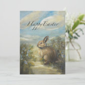 Bunny Lane Invitation Kaart (Staand voorkant)