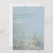 Bunny Lane Invitation Kaart (Achterkant)