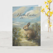 Bunny Lane PASEN 5 x 7" Kaart (Gele Bloem)