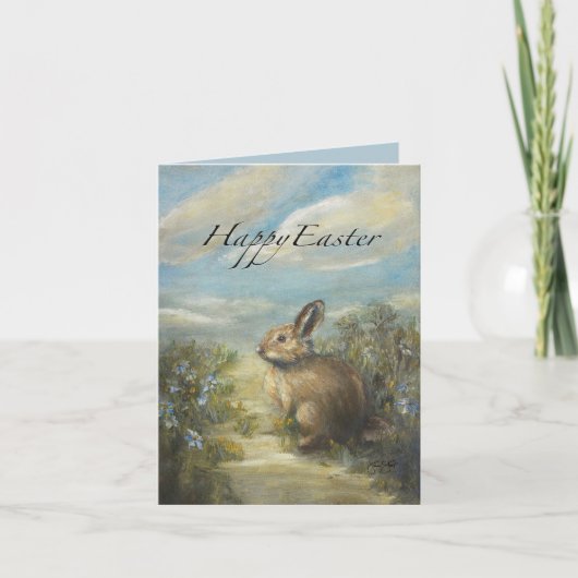 Bunny Lane PASEN Bedankkaart (Voorkant)