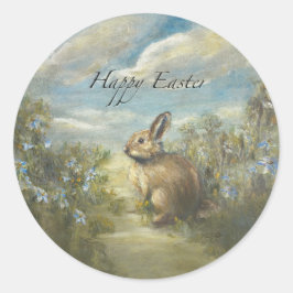 Bunny Lane PASEN Ronde Sticker