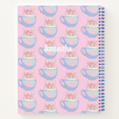 Bunny Latte Met Kaneel Notitieboek (Achterkant)