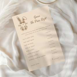 Bunny Light Beige Geslacht onthult de prijs