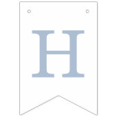  Bunny Lijst paasbanner - blauw Vlaggetjes (Tweede vlag)