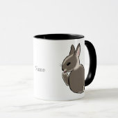 Bunny liking foot mok (Voorkant rechts)