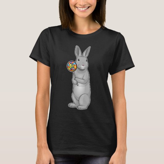 Bunny Lollipop T-shirt (Voorkant)