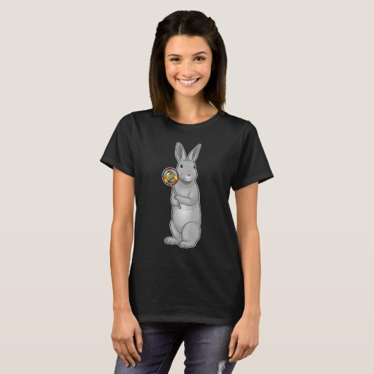 Bunny Lollipop T-shirt (Voorkant volledig)